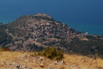 Trpejca village on a rocky promontory